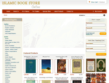 Tablet Screenshot of islamicbookstoreonline.net